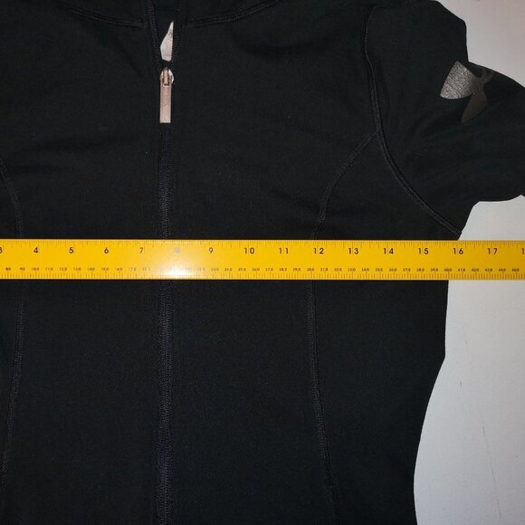 Under Armour Ladies Black Full Zip Athletic Jacket - Picture 5 of 5